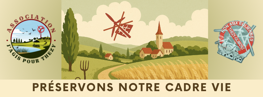 Bannière de l'association J’agis pour Thézy